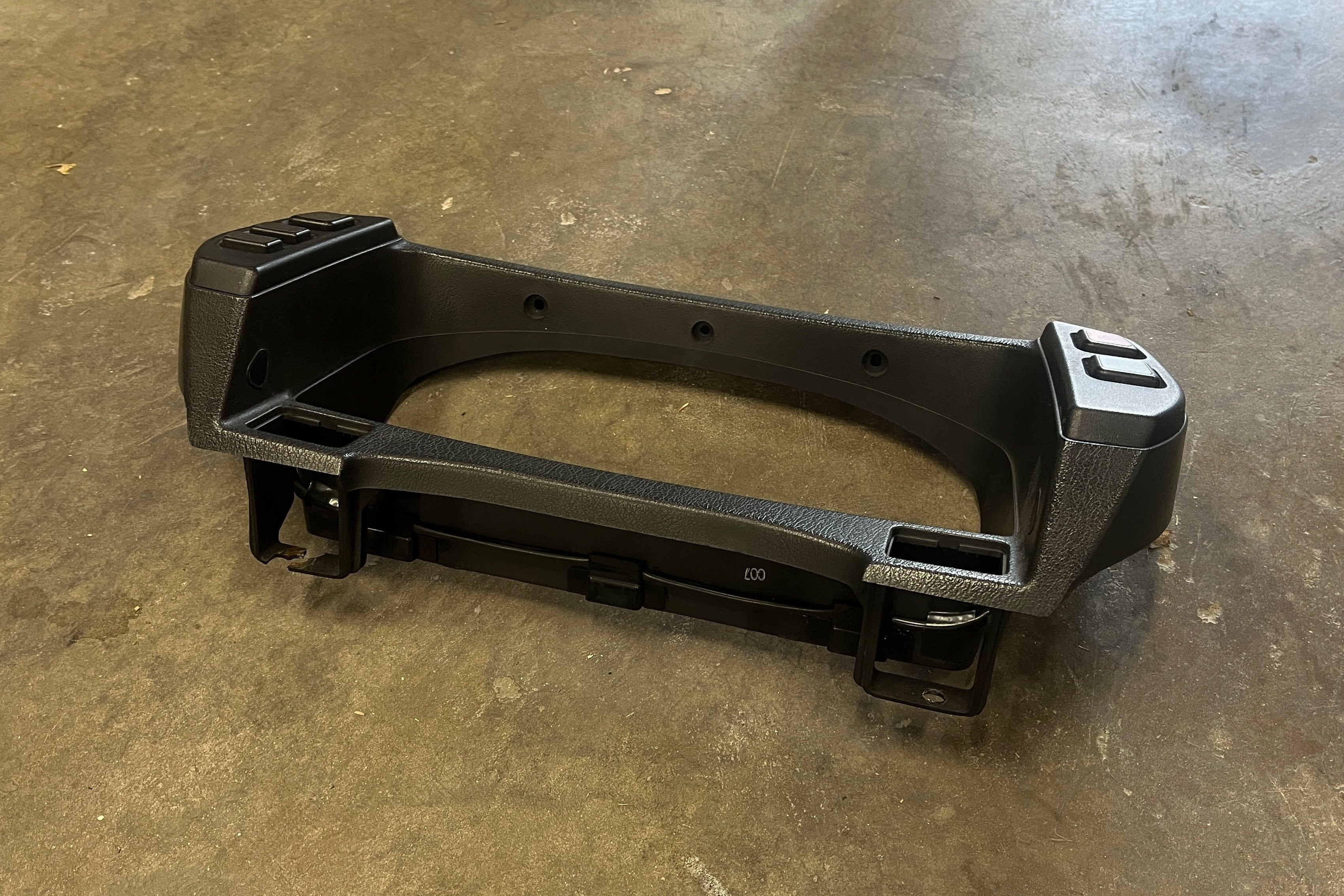 Honda Prelude Gauge Cluster Bezel / Dash Trim with Working Switches