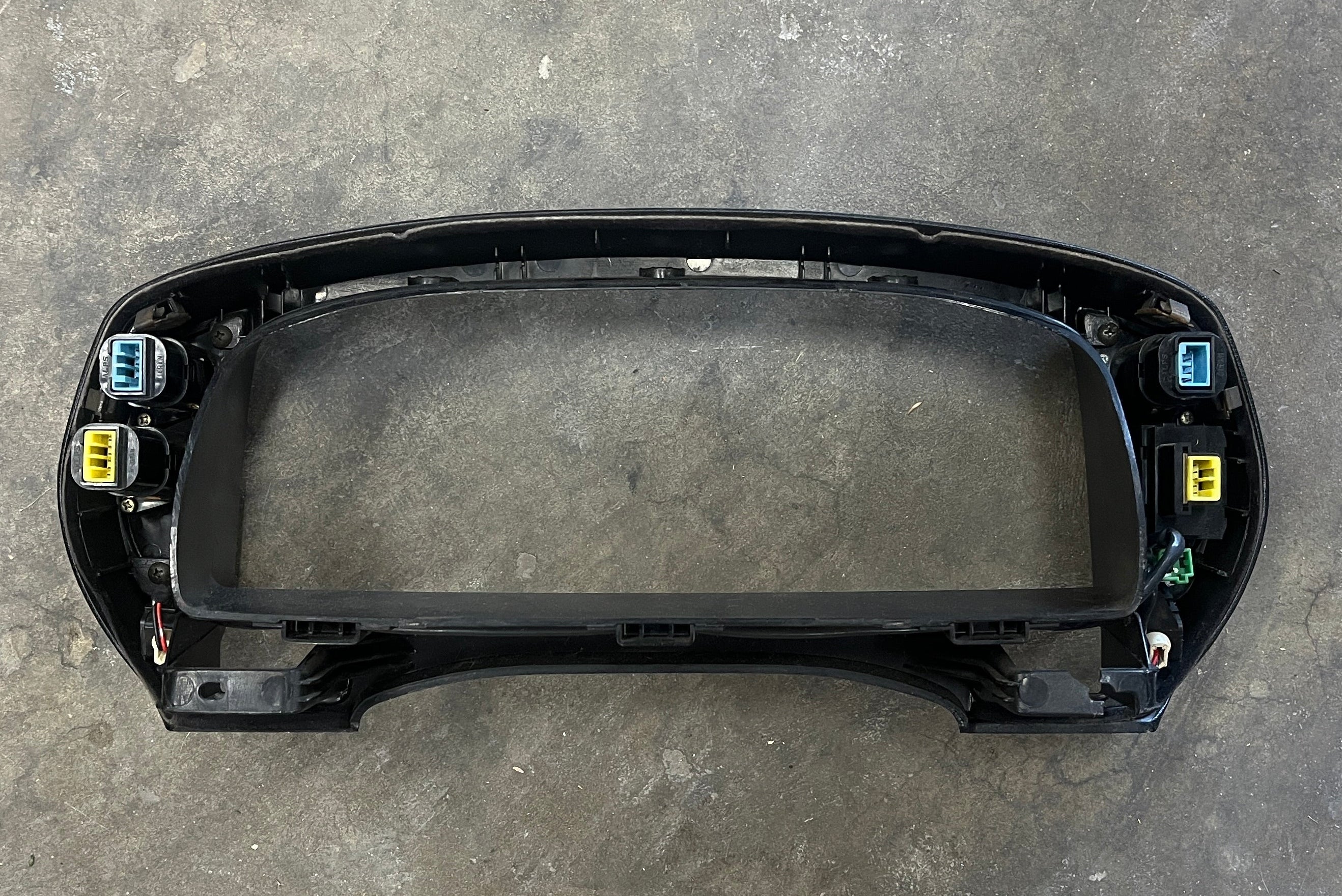 Honda Prelude Gauge Cluster Bezel / Dash Trim with Working Switches