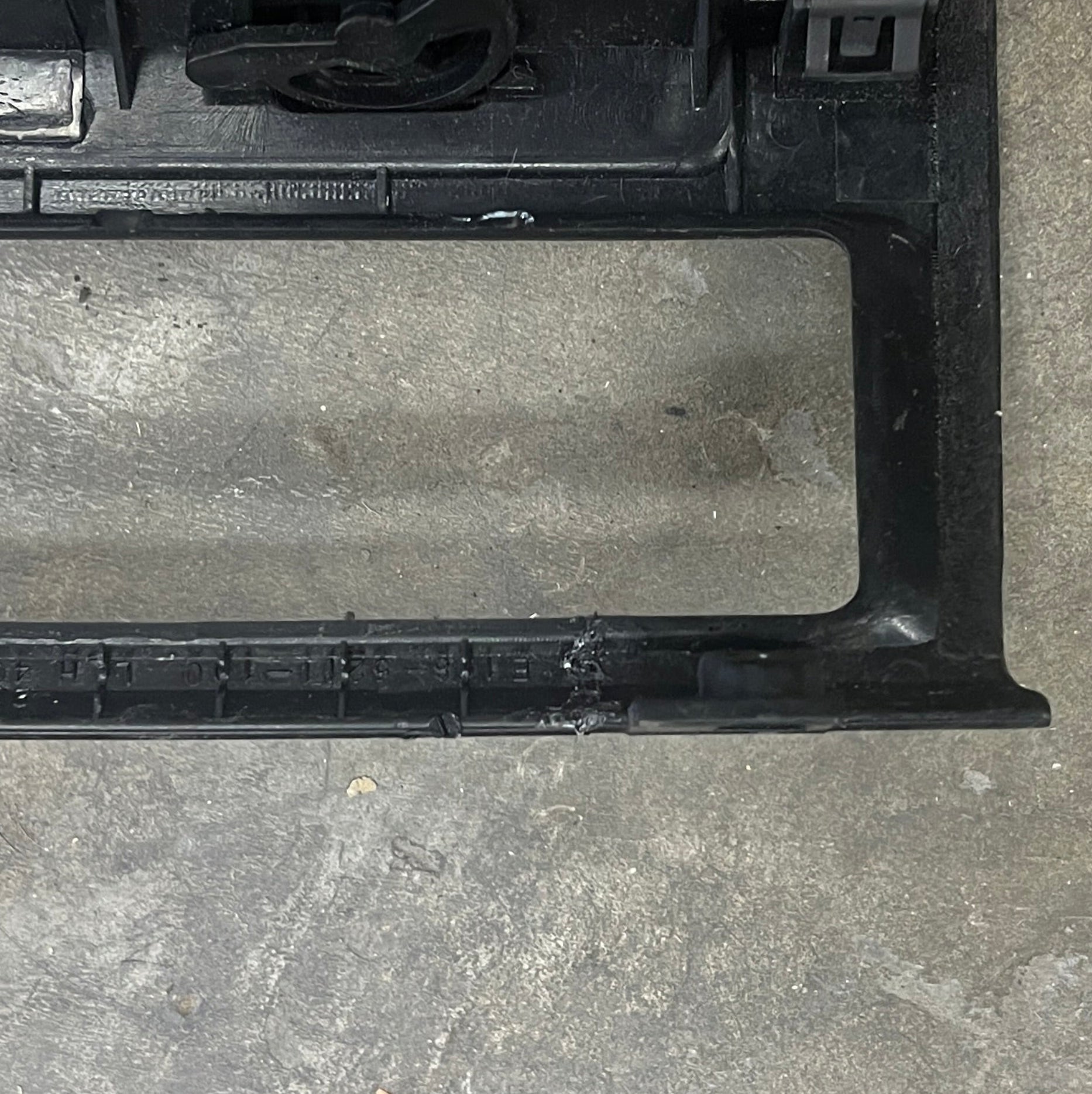 1988–1991 Honda Prelude Center Dash Vent Trim / Center Vent Bezel