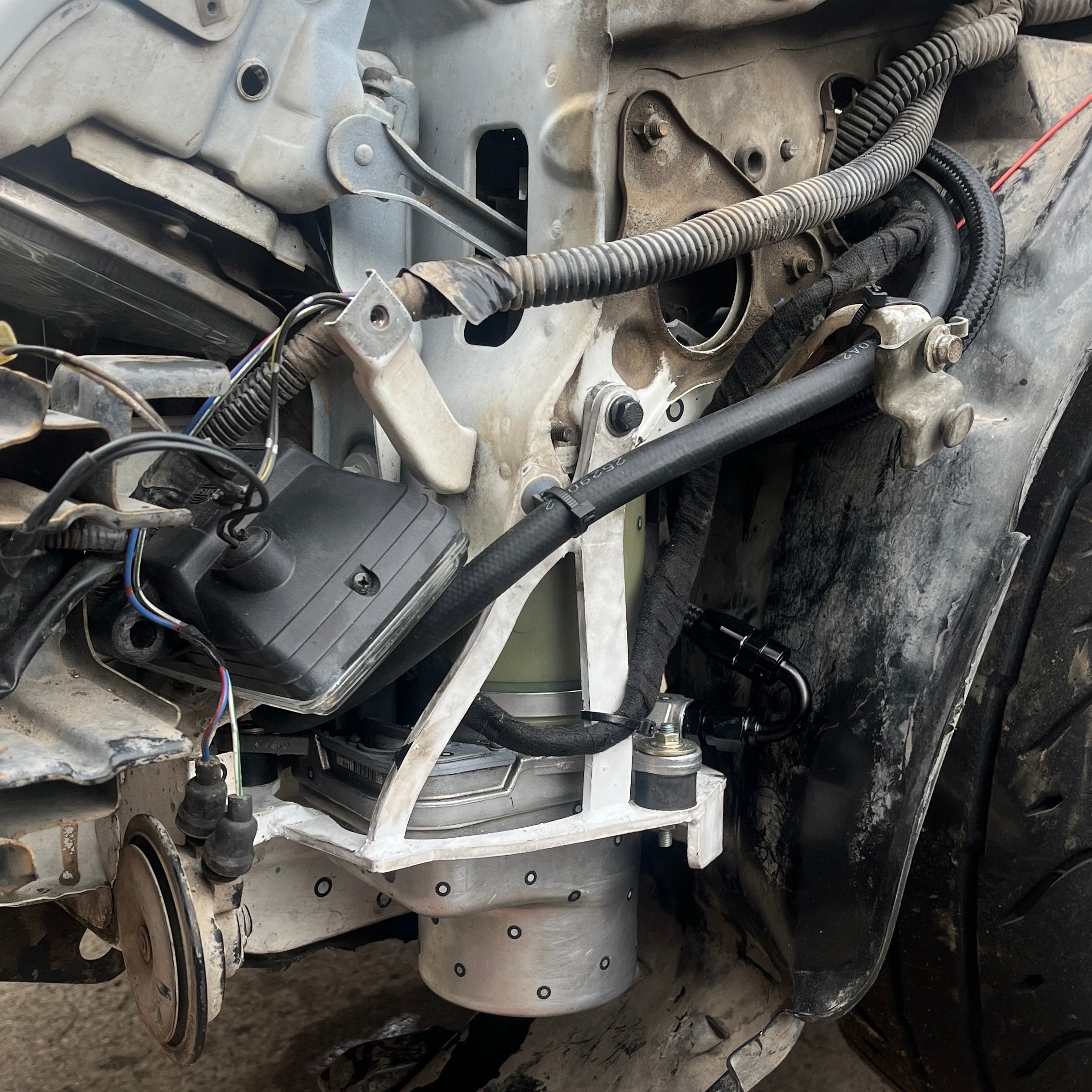 Volvo Electric-Hydraulic Power Steering Pump Swap